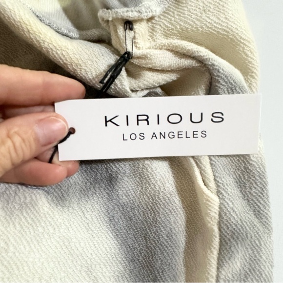 KIRIOUS LOS ANGELES Tie Dye Knit Drawstring Shorts Size Small NWT - Picture 6 of 6